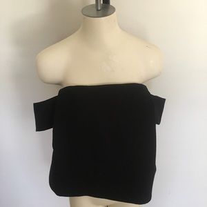 C/Meo Collective black off the shoulder blouse